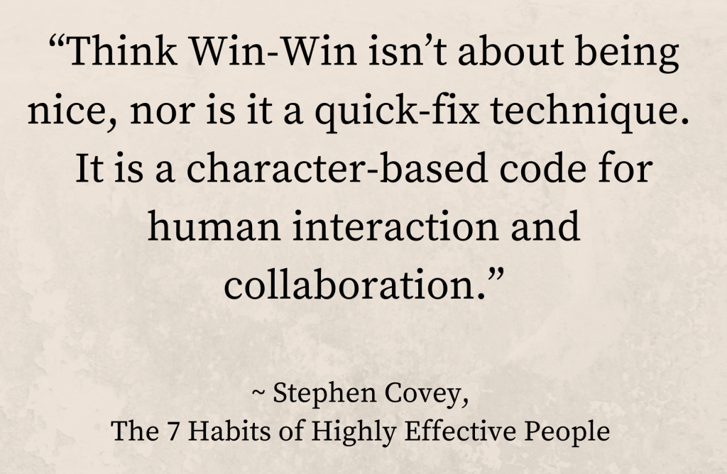 The Importance of a Win-Win Mindset for Leaders – Speaker and Executive ...